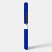 ケベック州旗iPhone 16 Case-Mate ケベック州 カナダ iPhoneケース (裏面 / 左)