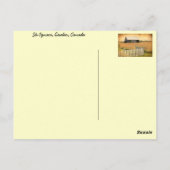 ケベック州，カナダのはがき ポストカード (裏面)