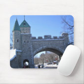 ケベック州，カナダ，オールドケベック市への入口 マウスパッド (マウス)