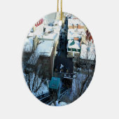 ケベック州,カナダ セラミックオーナメント (右)