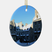 ケベック州，カナダ セラミックオーナメント (右)