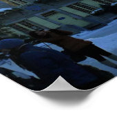 ケベック州，カナダ ポスター (角)