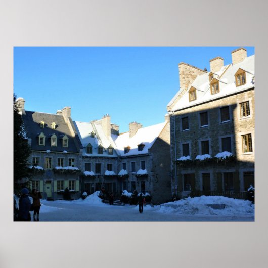 ケベック州，カナダ ポスター (正面)