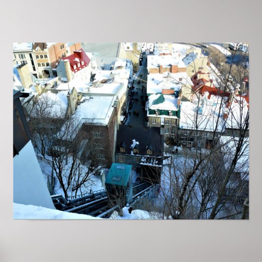 ケベック州，カナダ ポスター (正面)