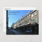 ケベック州，カナダ ポストカード (正面/裏面)