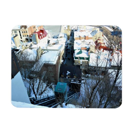 ケベック州,カナダ マグネット (横)