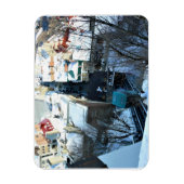 ケベック州,カナダ マグネット (縦)