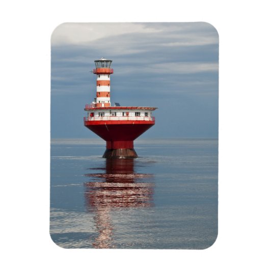 ケベック州，カナダ。田道嚢。 マグネット (縦)