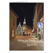 ケベック市のクリスマス (正面)