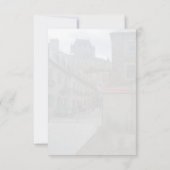 ケベック市の歴史地区 サンキューカード (裏面)