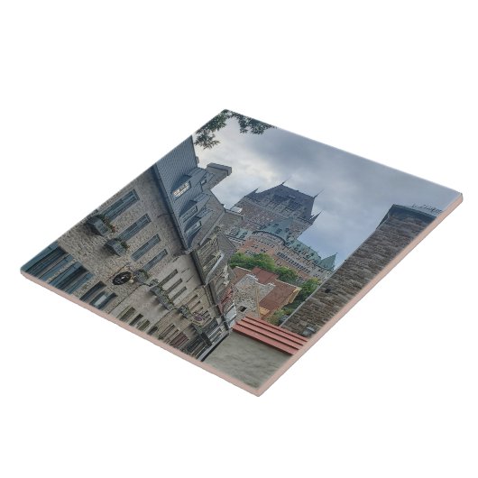 ケベック市の歴史的地区 タイル (側面)