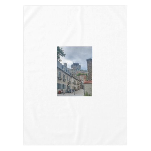 ケベック市の歴史的地区 テーブルクロス (正面)