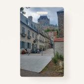 ケベック市の歴史的地区 バッジ (裏面)