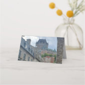 ケベック市の歴史的地区 プレイスカード (裏面)