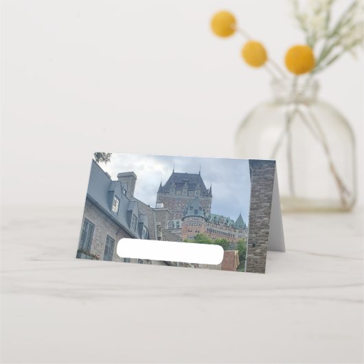 ケベック市の歴史的地区 プレイスカード (正面)