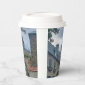 ケベック市の歴史的地区 紙コップ (左)