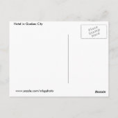 ケベック市の秋 ポストカード (裏面)