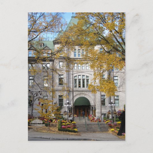 ケベック市の秋 ポストカード (正面)