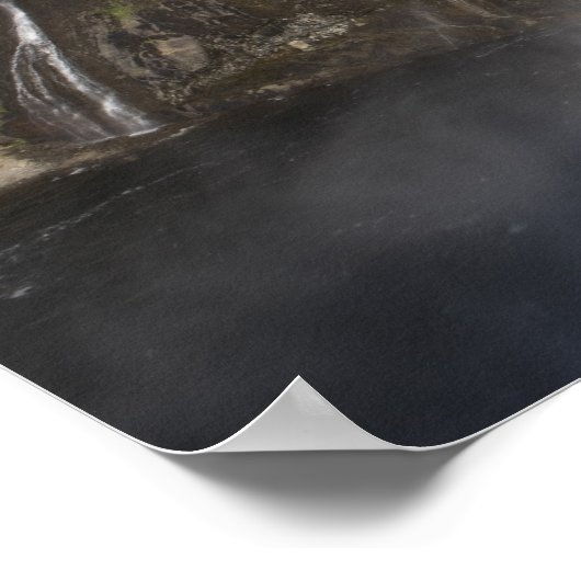 ケベック市の近くのモンモレンシ秋。 ポスター (角)