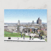 ケベック市はがきのケープダイヤモンド ポストカード (正面)