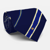 ケベック市ストライプ旗 ネクタイ (ロール)