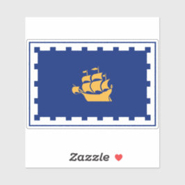 ケベック市国旗 シール