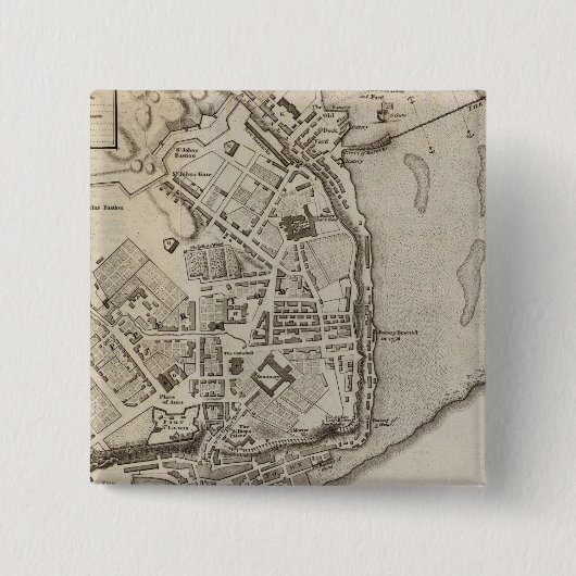 ケベック市 缶バッジ (正面)