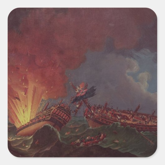 ケベック間の婚約 スクエアシール (正面)