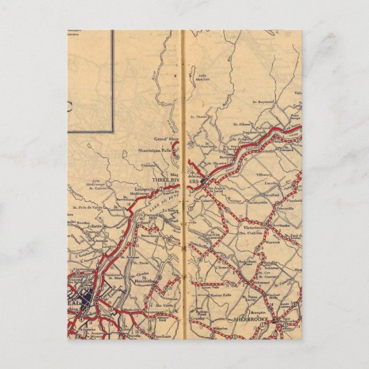 ケベック４ ポストカード (正面)