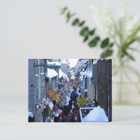 ケベック2008 ポストカード (スタンド正面)