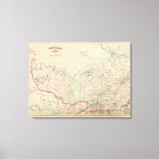 ケベック3 キャンバスプリント (正面)