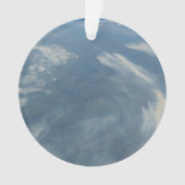 ケベック，カナダのジェームス湾の南東にある山火事 オーナメント (正面)