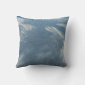 ケベック,カナダのジェームス湾の南東にある山火事 クッション (裏面)