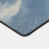 ケベック，カナダのジェームス湾の南東にある山火事 デスクマット (コーナー)