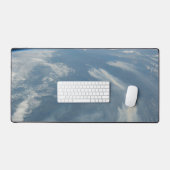 ケベック，カナダのジェームス湾の南東にある山火事 デスクマット (キーボード&マウス)