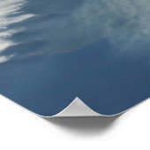 ケベック,カナダのジェームス湾の南東にある山火事 ポスター (角)