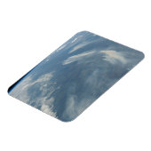 ケベック,カナダのジェームス湾の南東にある山火事 マグネット (左側)