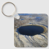 ケベック、カナダの航空鼠径部クレーター。 キーホルダー (正面)
