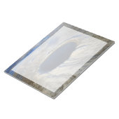 ケベック、カナダの航空鼠径部クレーター。 ノートパッド (アングル)