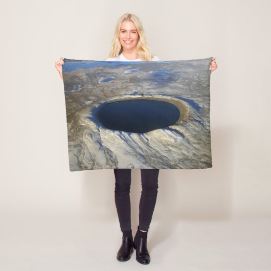 ケベック、カナダの航空鼠径部クレーター。 フリースブランケット (インサイチュ)