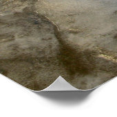 ケベック、カナダの航空鼠径部クレーター。 ポスター (角)