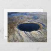 ケベック、カナダの航空鼠径部クレーター。 ポストカード (正面/裏面)