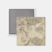 ケベック、カナダ5 マグネット (正面/裏面)