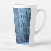 ケベック，カナダ，オールドケベック市の壁画 カフェラテマグ (右)