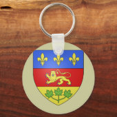 ケベック(カナダ) キーホルダー (正面)