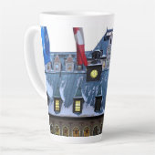 ケベック,カナダ,シャトー・フロンテナック カフェラテマグ (左アングル)