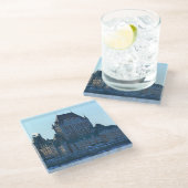 ケベック,カナダ,シャトー・フロンテナック ガラスコースター (アングル)