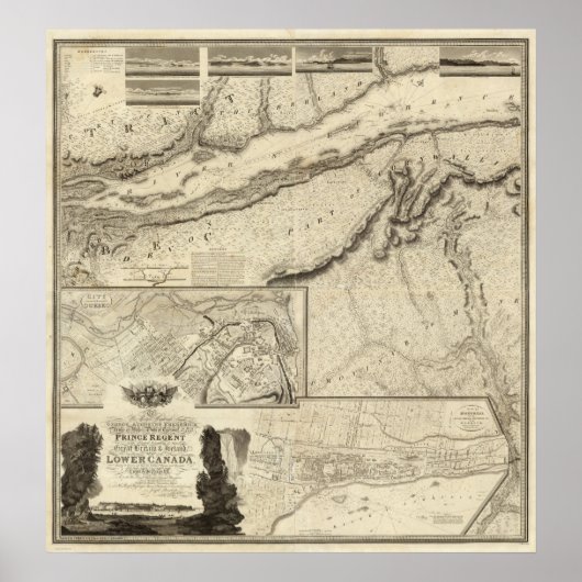 ケベック（カナダ） ポスター (正面)