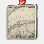 ケベック、カナダ メタルオーナメント (左)