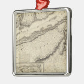 ケベック、カナダ メタルオーナメント (左)